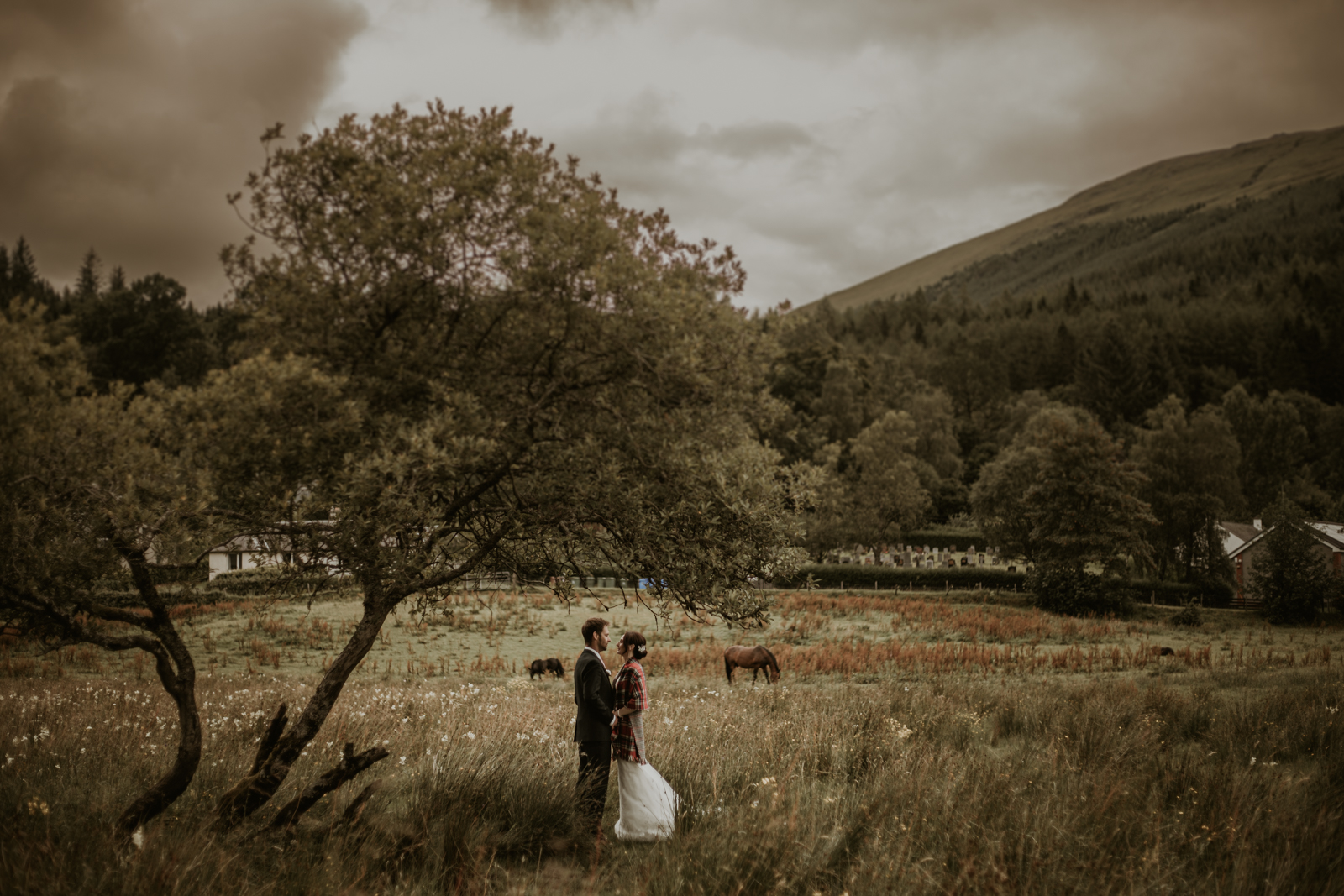 Loch Voil wedding photographer
